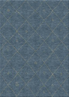 Ethno 1356-Fence - handgefertigter Teppich, persisch (Indien), 10x15 3ply Qualität